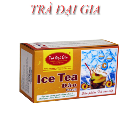 ICE TEA đào - Trà Đại Gia - Công Ty TNHH Thương Mại Và Dịch Vụ Đại Gia